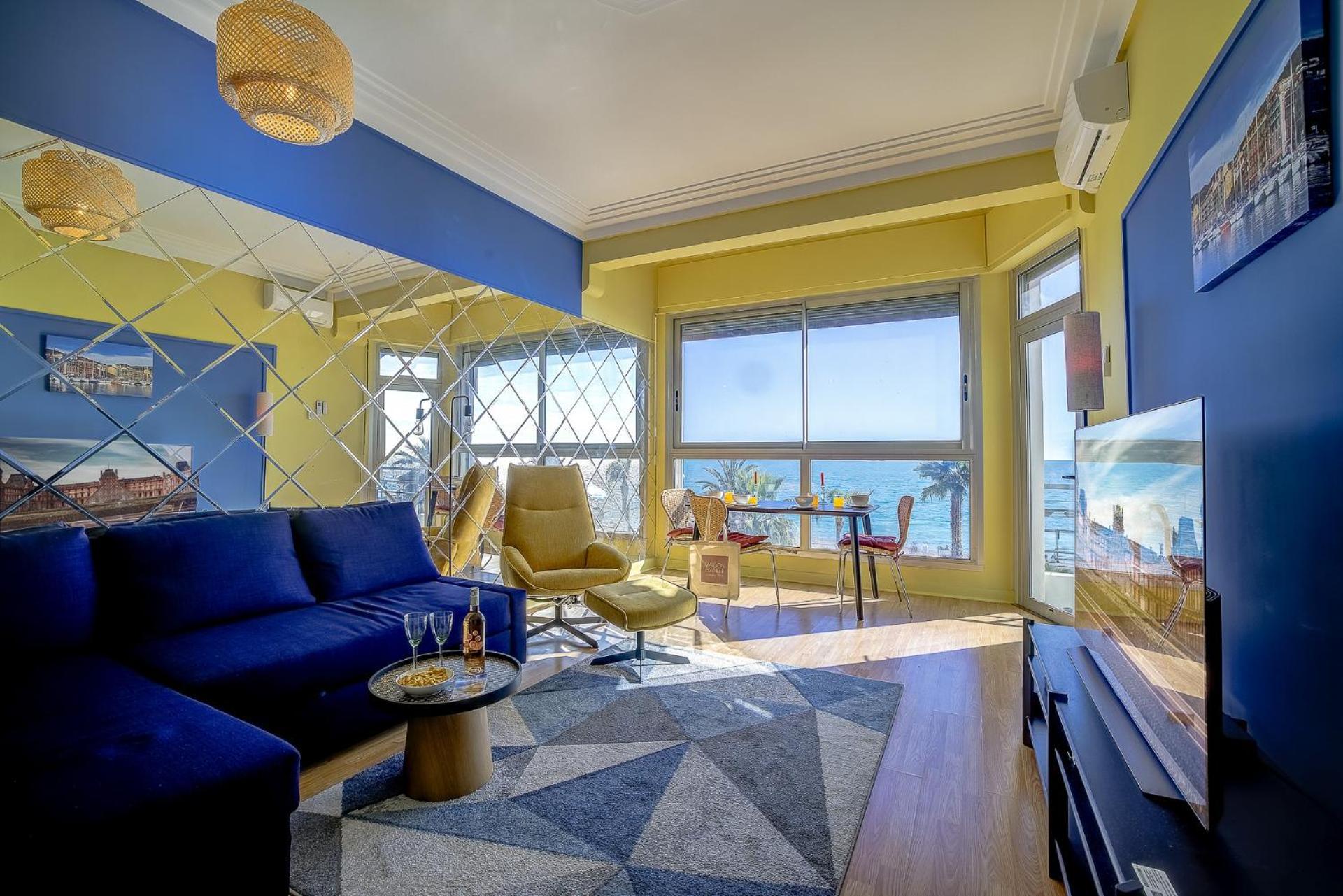 Appartement Maison Bianchi - 187 Promenade Des - Sea View *